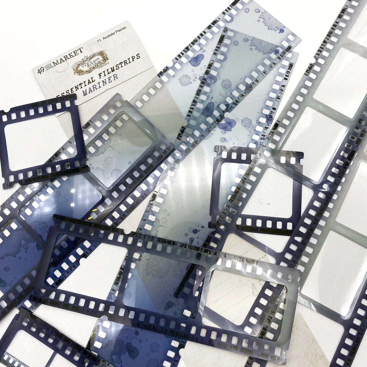 49 & Market Vintage Bits Essential Filmstrips - Mariner